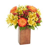 Sunburst of blossoms flower bouquet (BF528-11K)